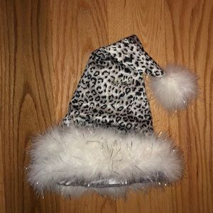 Victoria Secret Sexy Cheetah Santa Hat